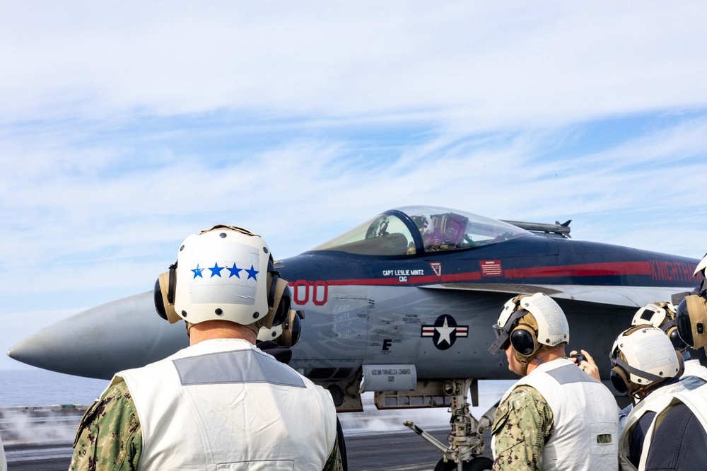 VCJCS Adm. Grady visits USS Harry S. Truman