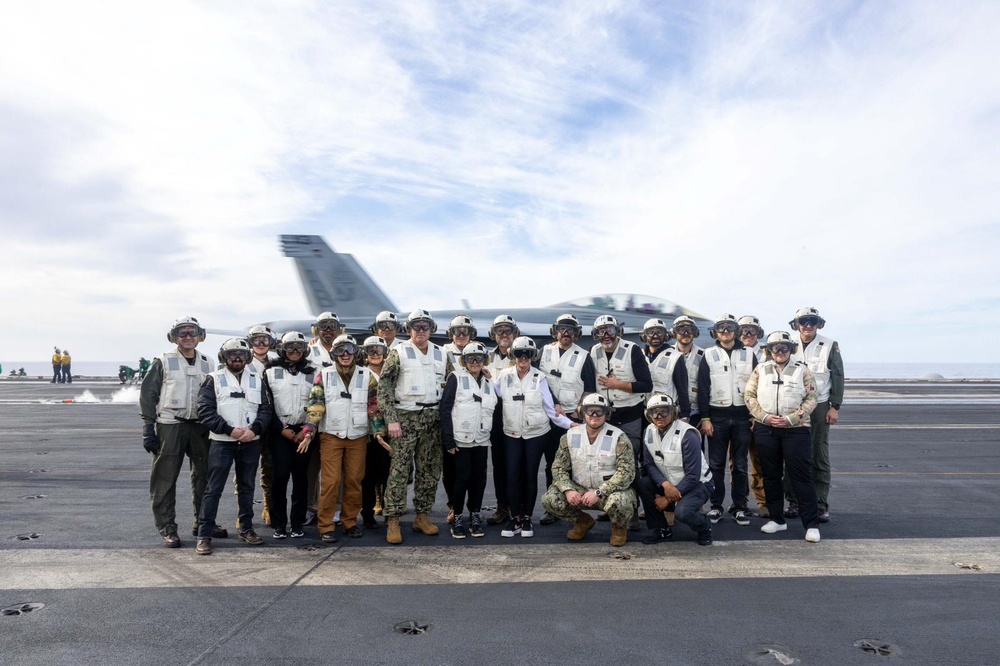 VCJCS Adm. Grady visits USS Harry S. Truman