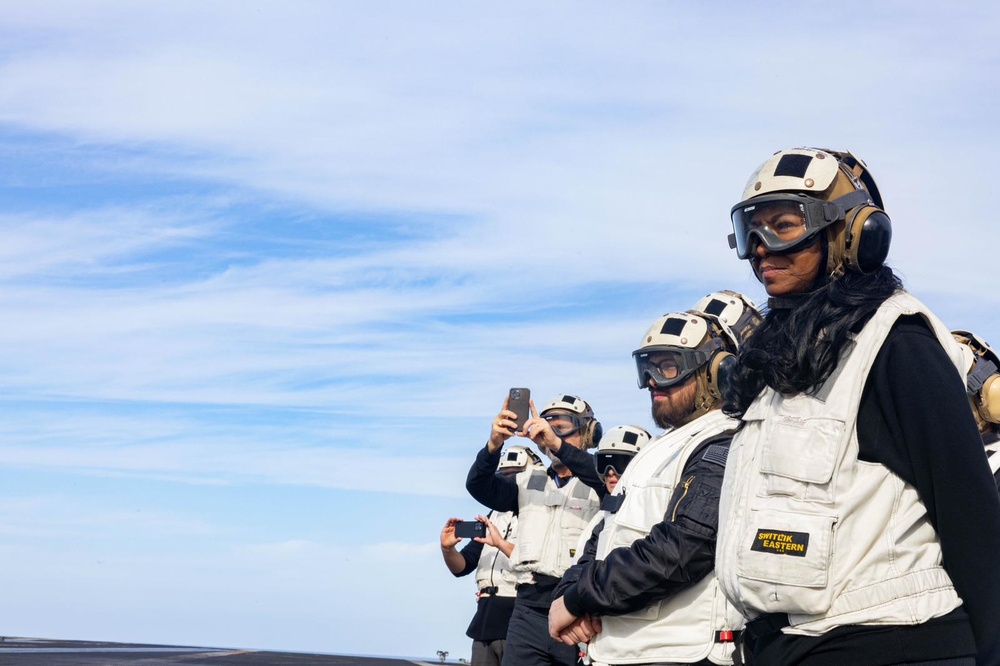 VCJCS Adm. Grady visits USS Harry S. Truman