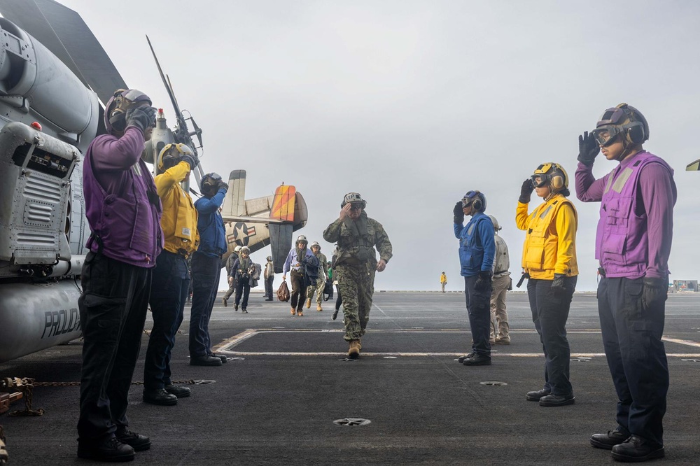 VCJCS Adm. Grady visits USS Harry S. Truman