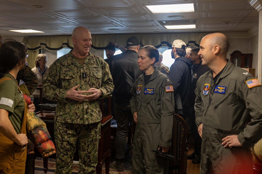 VCJCS Adm. Grady visits USS Harry S. Truman