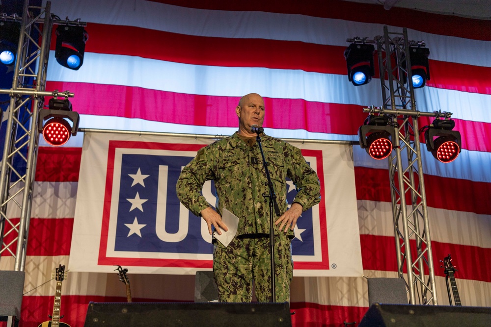 USO Holiday Tour Live at NSA Souda Bay