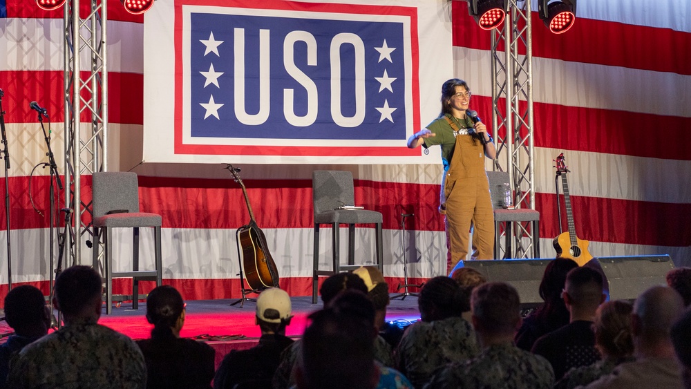 USO Holiday Tour Live at NSA Souda Bay