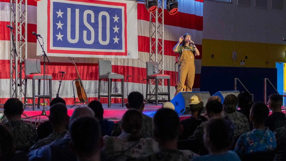 USO Holiday Tour Live at NSA Souda Bay