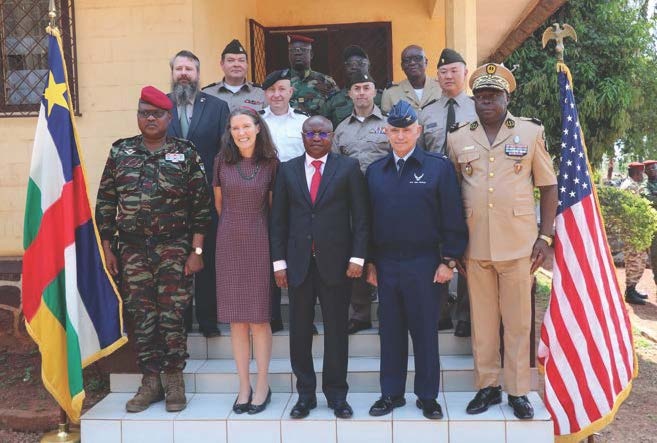 SETAF-AF leads professional military exchange in the Central African Republic