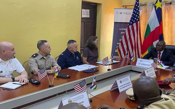 U.S. Army leads professional military exchange in the Central African Republic