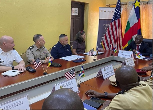 U.S. Army leads professional military exchange in the Central African Republic