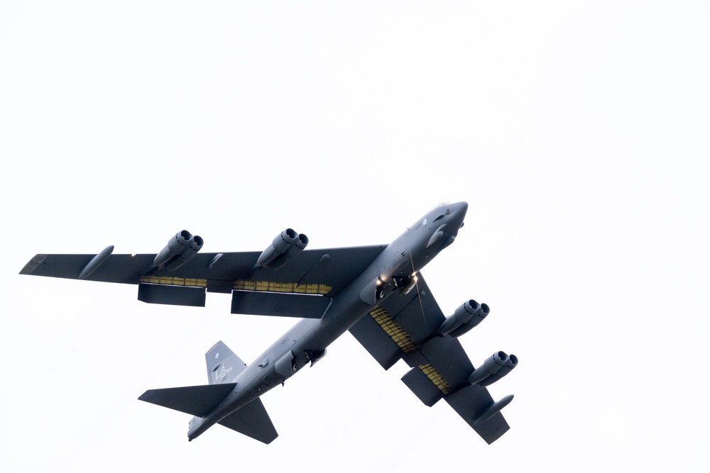 B-52s depart RAF Fairford to end BTF 25-1