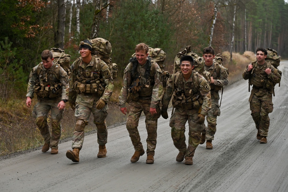 Sky Soldiers of 1-91CAV conduct a Spur Ride