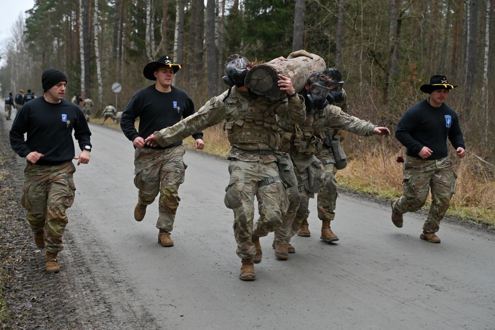 Sky Soldiers of 1-91CAV conduct a Spur Ride