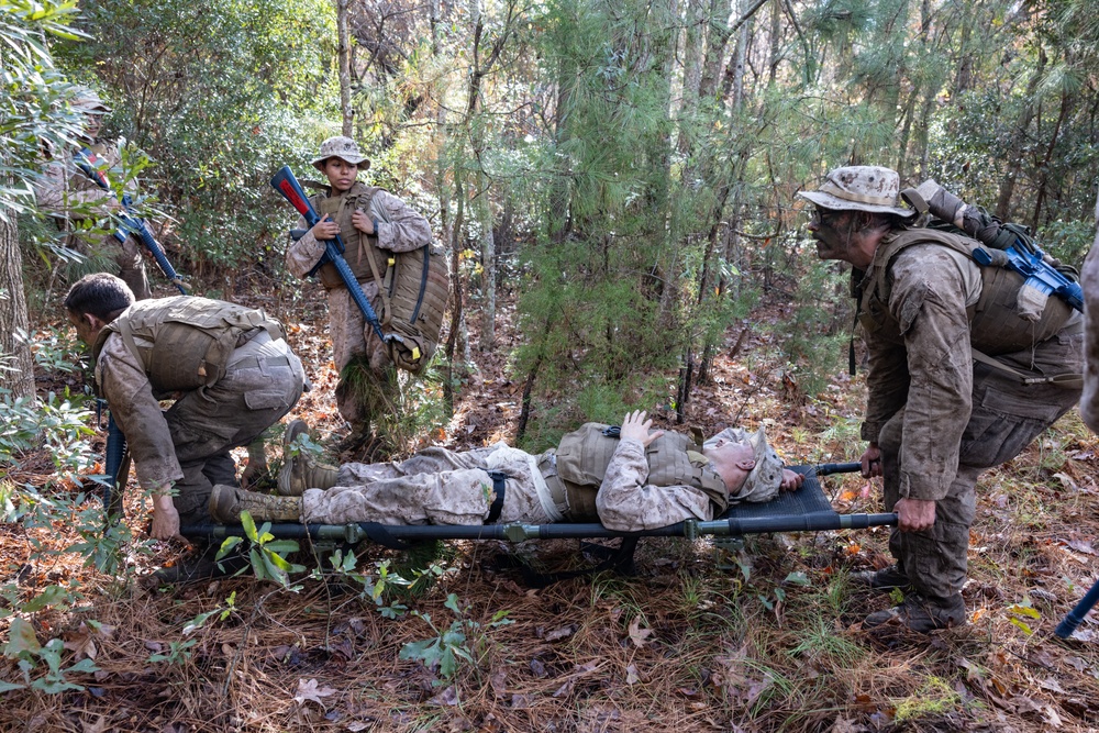 Field Medical Training Battalion - East conducts final training exercise