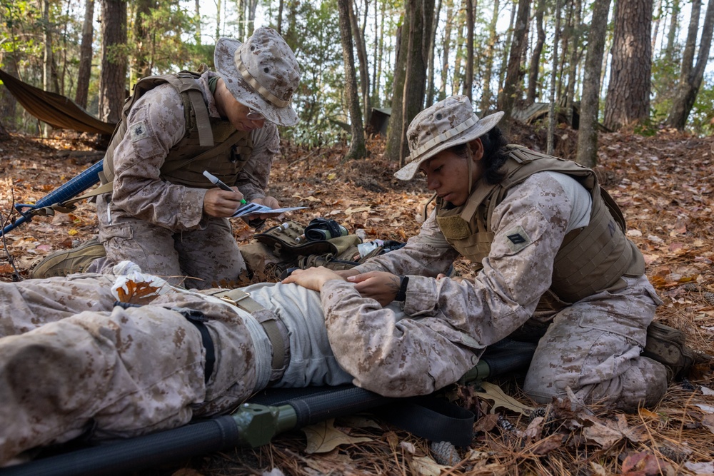 Field Medical Training Battalion - East conducts final training exercise