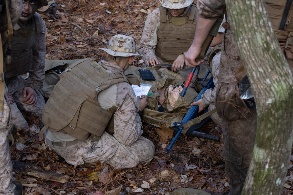 Field Medical Training Battalion - East conducts final training exercise