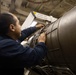 USS Gerald R. Ford (CVN 78) Sailor conducts engine maintenance