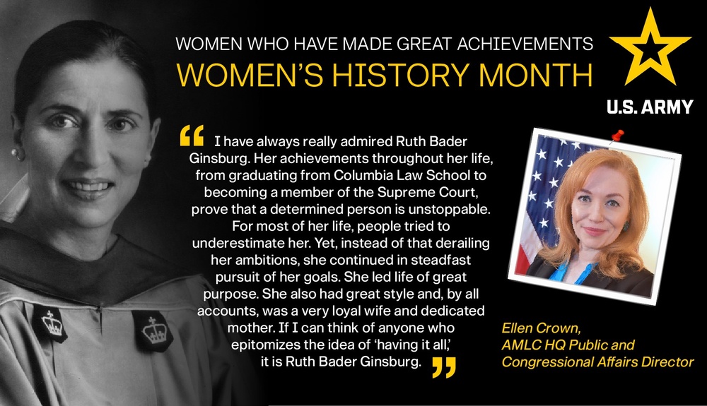 Women's History Month social media vignette