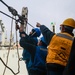 USS Bulkeley conducts a Replenishment at Sea