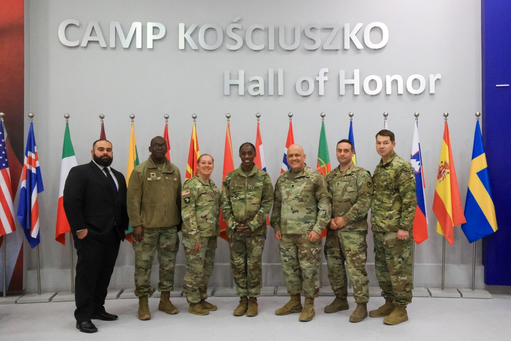 U.S. Army Brig. Gen. Amanda Azubuike Visits Poznan, Poland