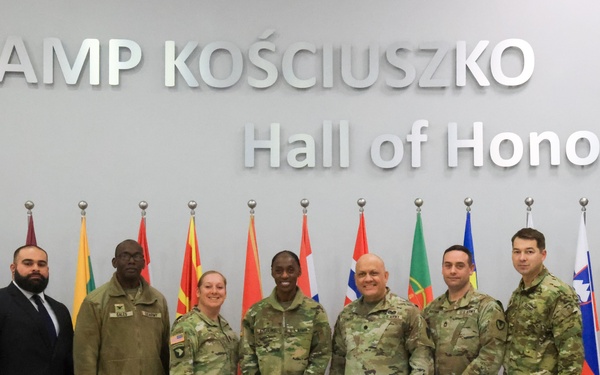 U.S. Army Brig. Gen. Amanda Azubuike Visits Poznan, Poland