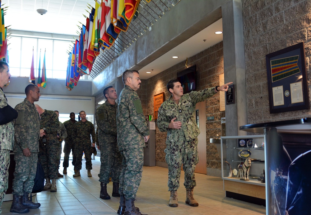 Brazilian Marines Visit NAVSCIATTS