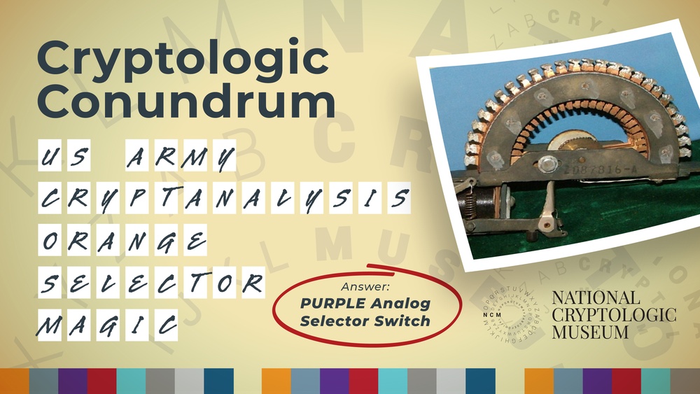 NSA 2024 NCM Cryptologic Conundrum Puzzle Graphic