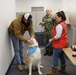 The American Red Cross Therapy Dogs Bring Joy to SUPSHIP Newport News