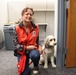 The American Red Cross Therapy Dogs Bring Joy to SUPSHIP Newport News