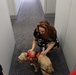 The American Red Cross Therapy Dogs Bring Joy to SUPSHIP Newport News