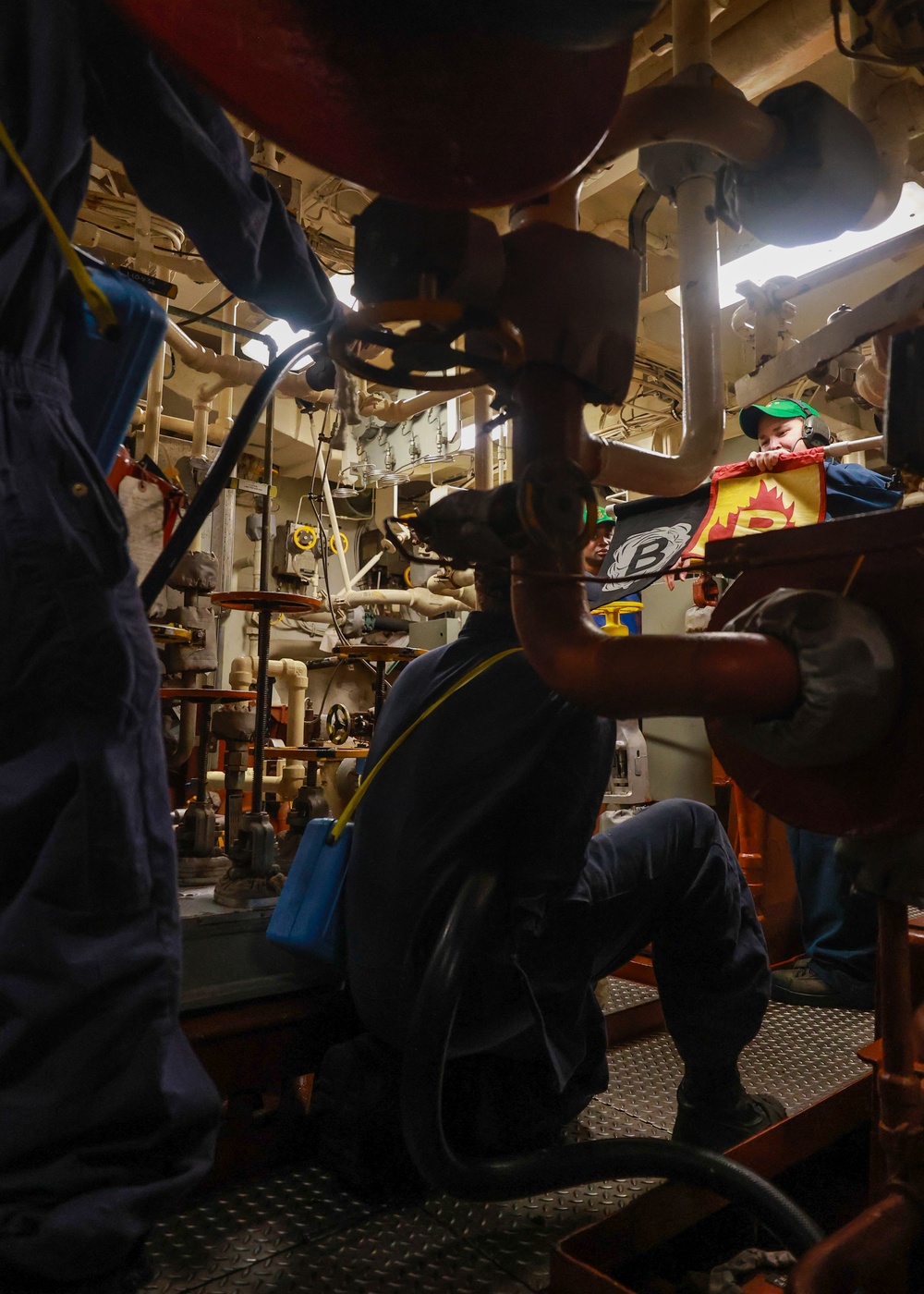 USS Bulkeley conducts an Integrated Training Team Drill