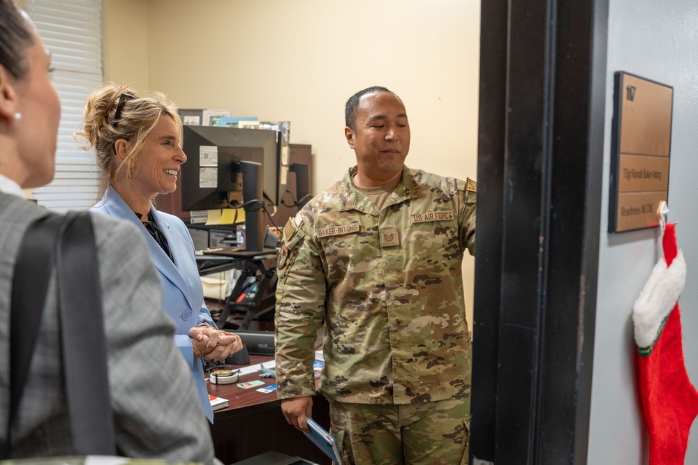 Air Combat Command team visits Robins AFB