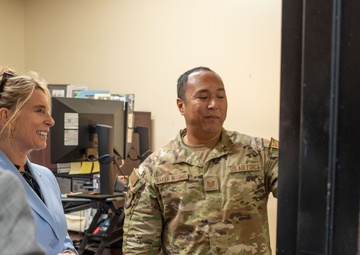 Air Combat Command team visits Robins AFB