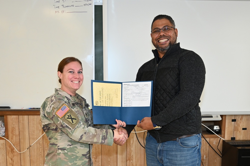 Joint Base McGuire-Dix-Lakehurst CBRN Defense Course Class 002-25 Graduation Photos December 13, 2024