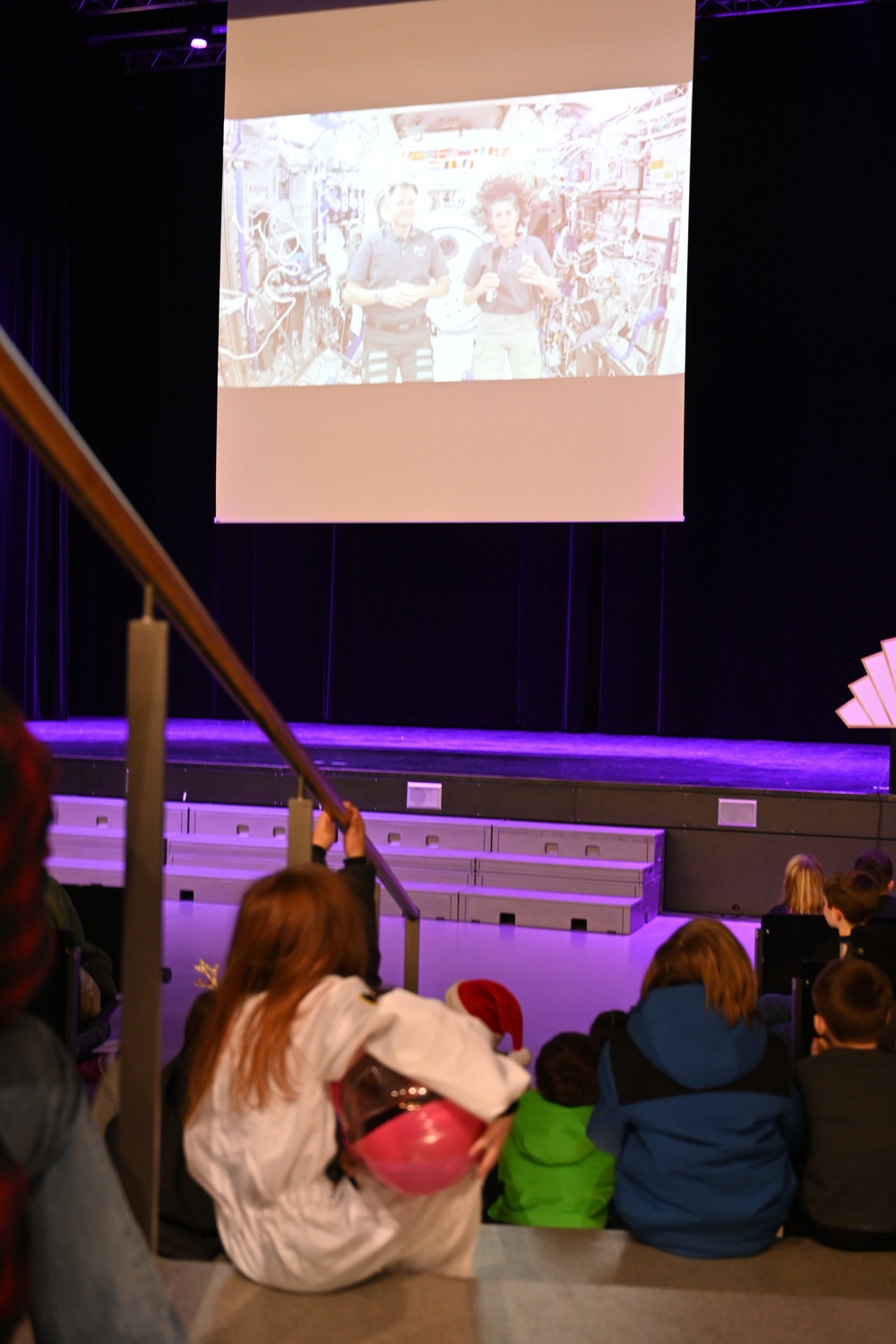 Stuttgart Elementary's STEAM Night connects students with International Space Station