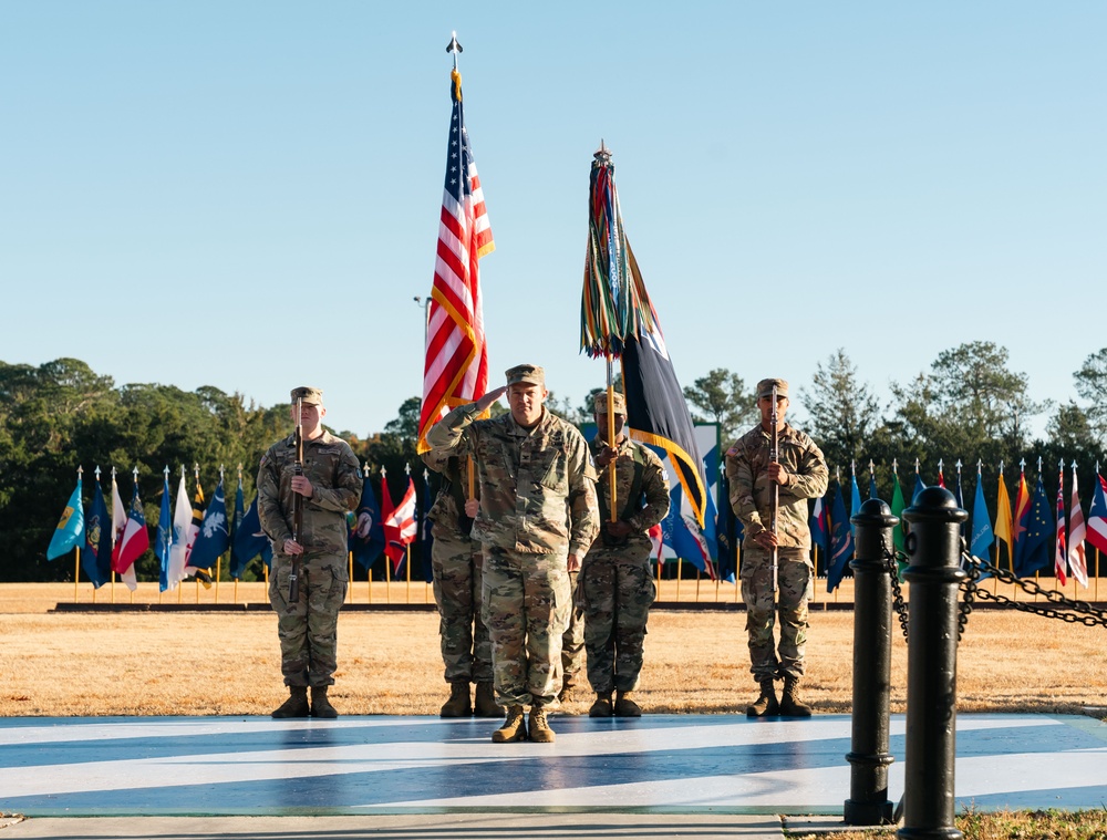 1st Armored Brigade Combat Team Colors Casing