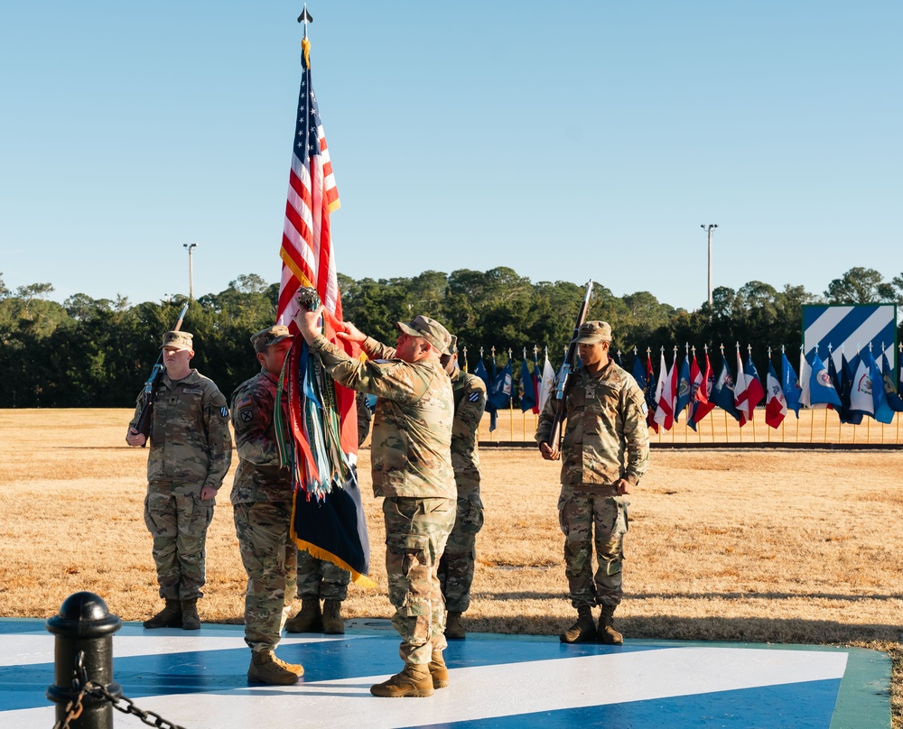 1st Armored Brigade Combat Team Colors Casing