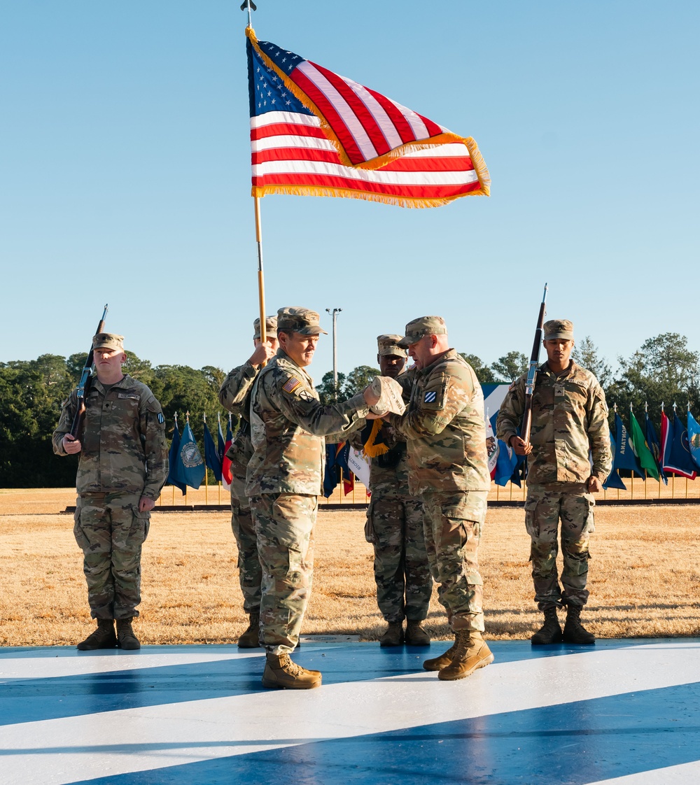 1st Armored Brigade Combat Team Colors Casing