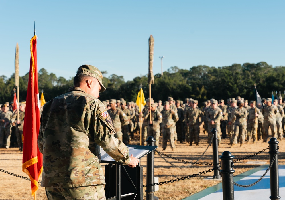 1st Armored Brigade Combat Team Colors Casing