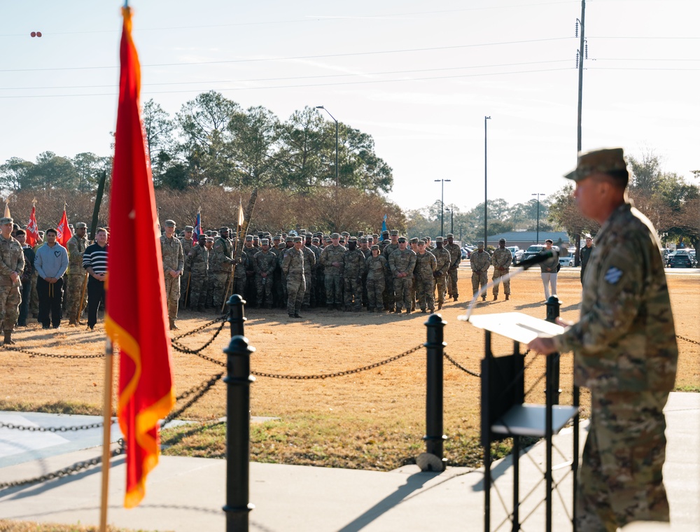 1st Armored Brigade Combat Team Colors Casing