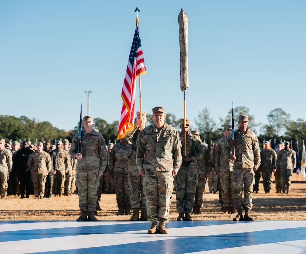 1st Armored Brigade Combat Team Colors Casing