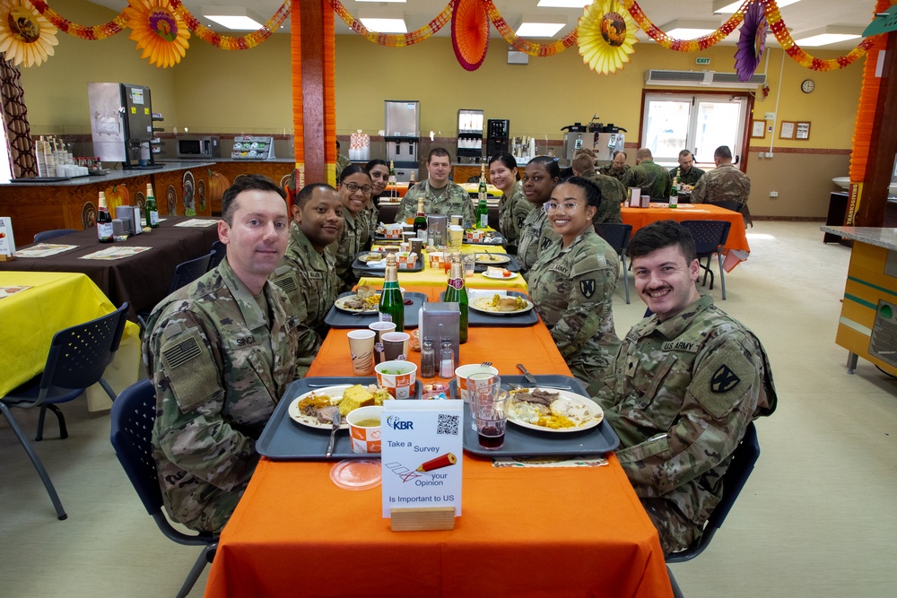 Thanksgiving Celebration on Camp Bondsteel, Kosovo