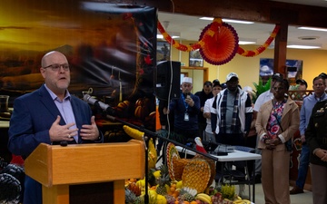 Thanksgiving Celebration on Camp Bondsteel, Kosovo