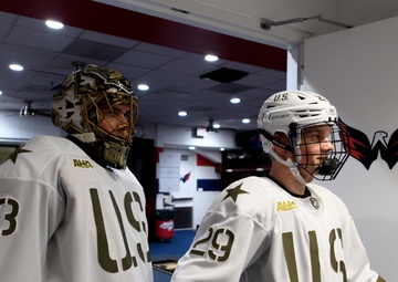 Army vs Penn State University Hockey Game