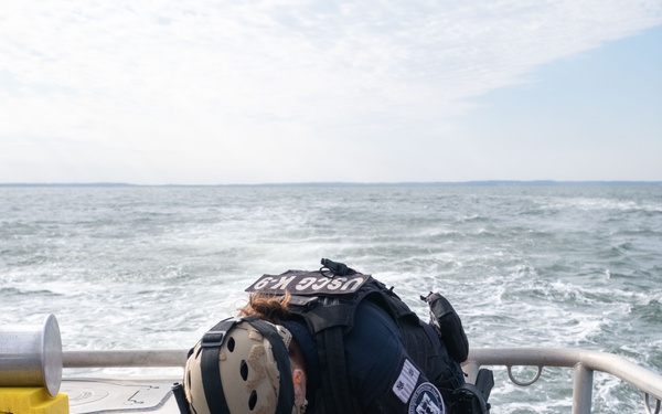 K-9 vertical delivery training