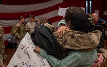 44th IBCT Soldiers welcomed home, December 12, 2024