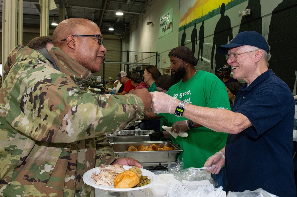 Operation Feed The Troops serves up holiday meal for Team Dover