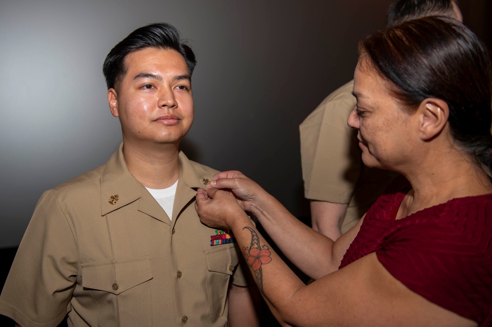 USS Kentucky (SSBN 737) Holds Pinning Ceremony