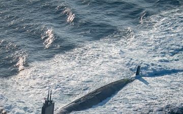 USS Greeneville Operates in the Pacific Ocean