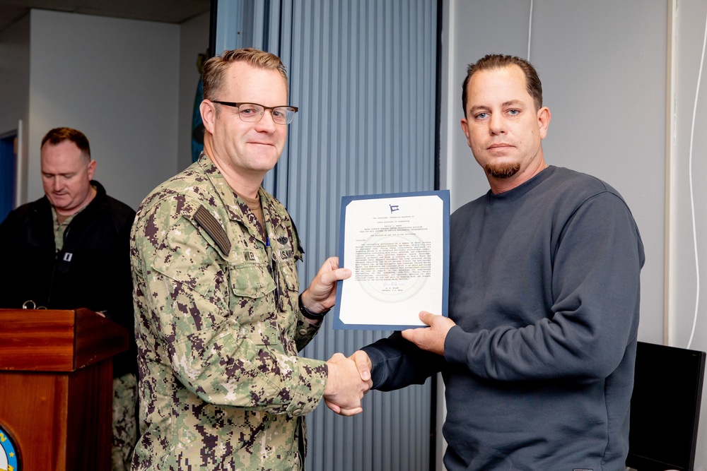 Commander, Submarine Squadron 11 Awards-At-Quarters