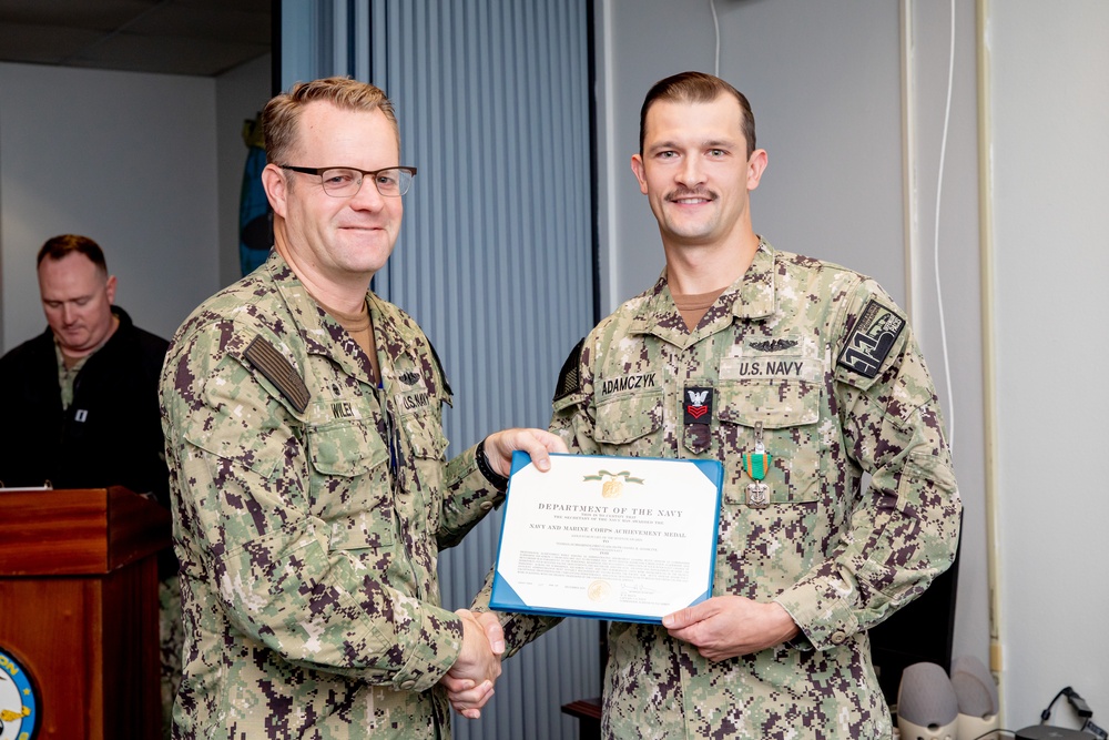 Commander, Submarine Squadron 11 Awards-At-Quarters