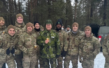 New York National Guard Members Attend Training Course in Sweden