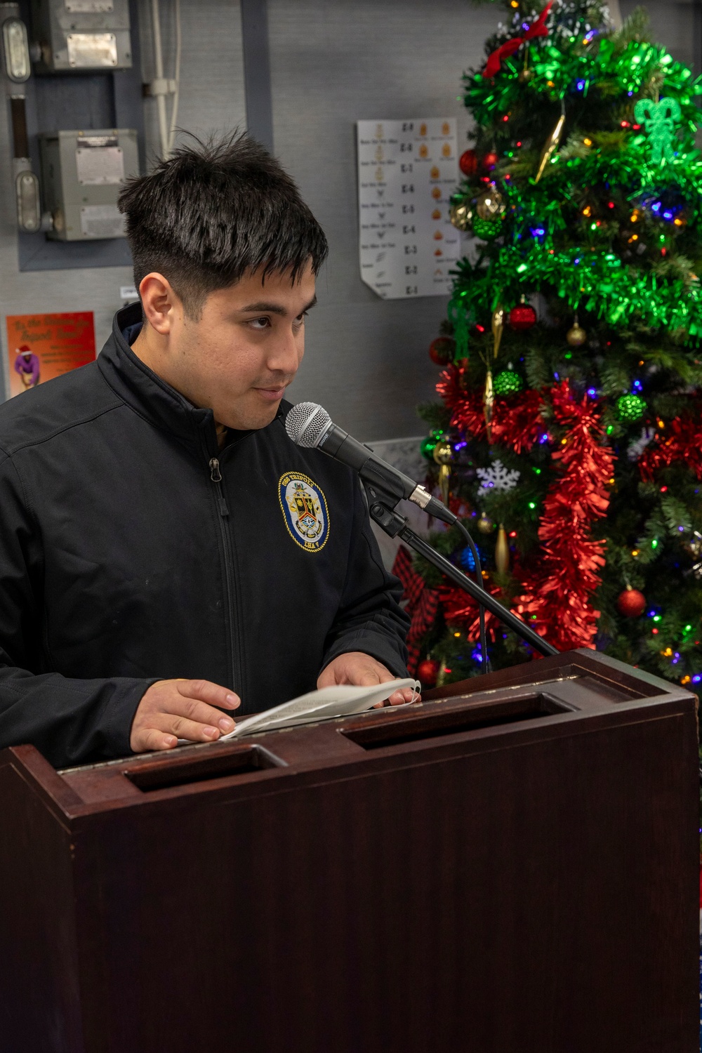 USS Tripoli Honors Native American Heritage Month